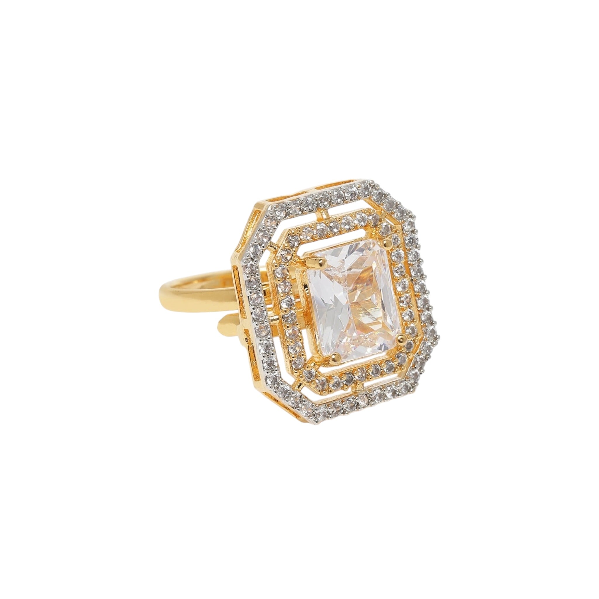 Lavish Giftz Lumina Adjustable Ring