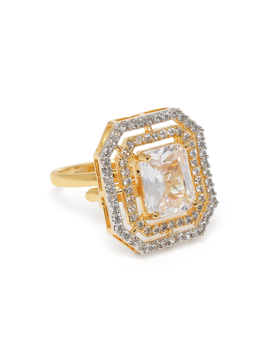 Lavish Giftz Lumina Adjustable Ring