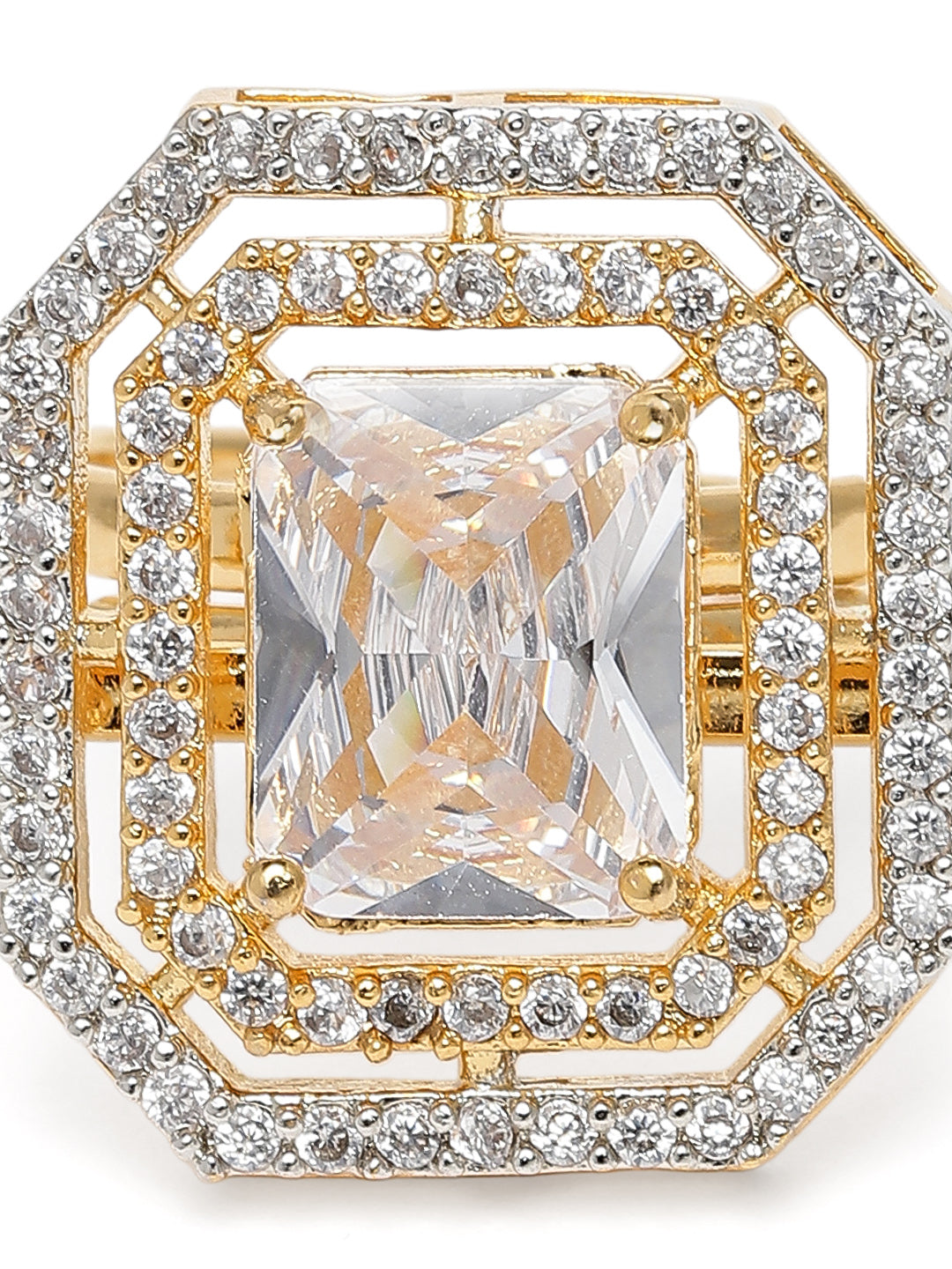 Lavish Giftz Lumina Adjustable Ring