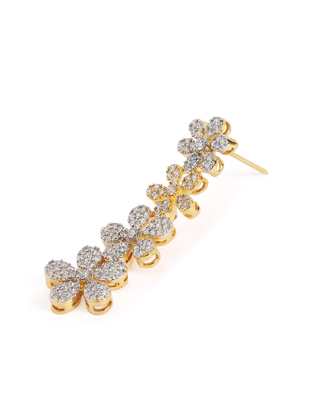 Gold-Plated AD-Studded Jewellery Set