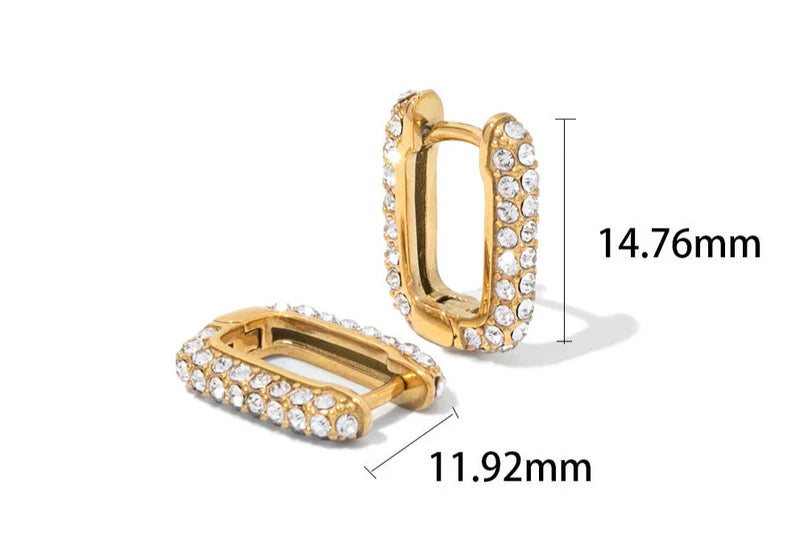 Lavish Giftz Zirconia Zuri Earrings