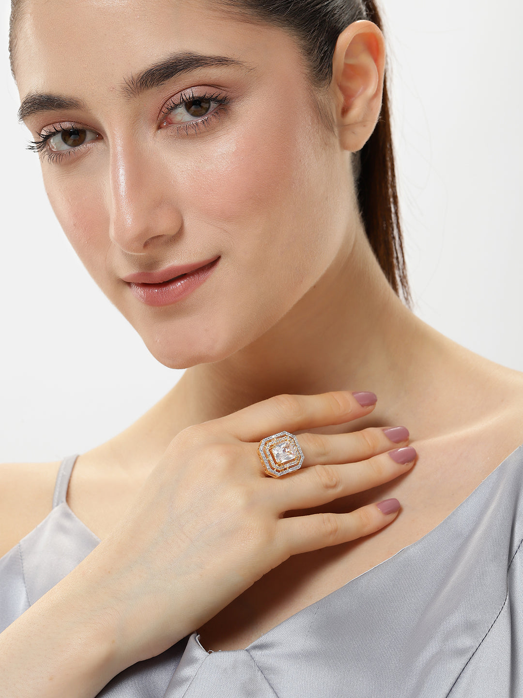 Lavish Giftz Lumina Adjustable Ring