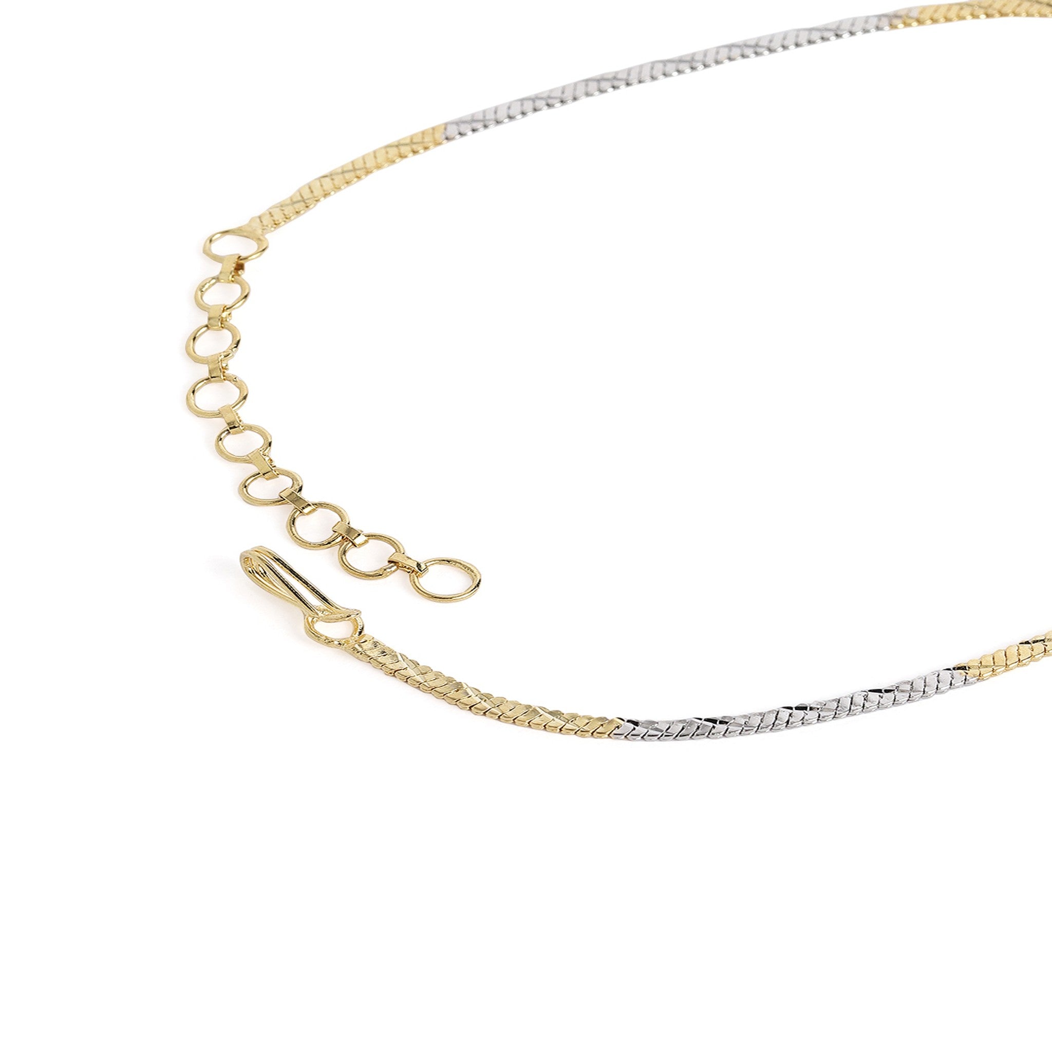 Gold Plated Green AD-Studded Jewellery Set