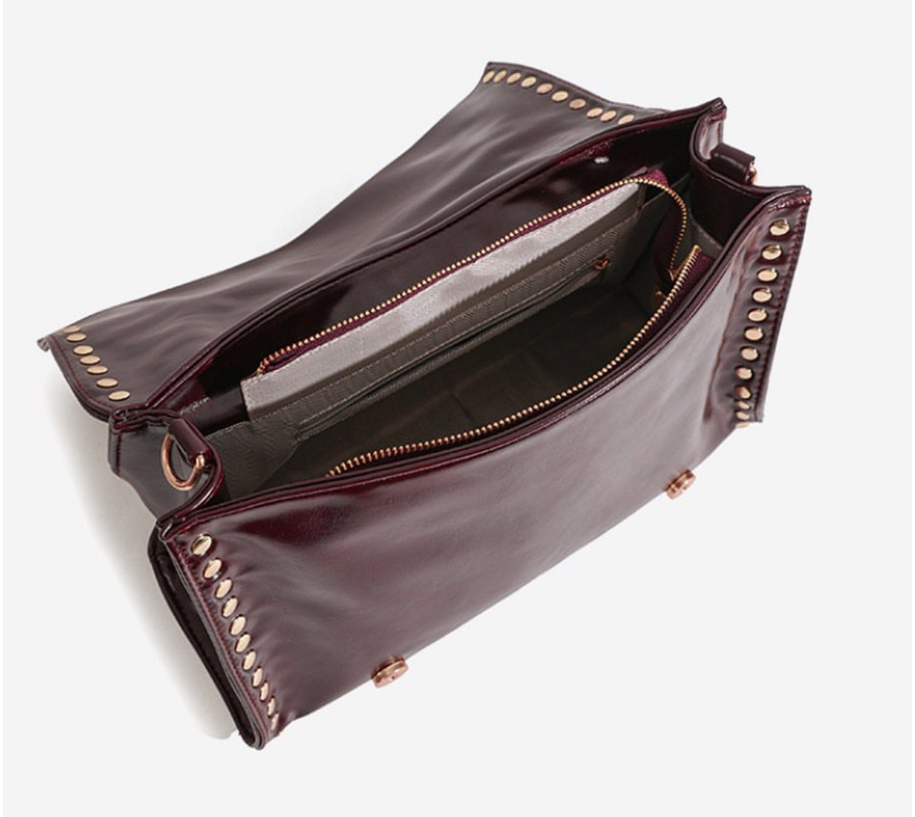 Lavish Giftz Deep Purple Functional Work Messenger Bag