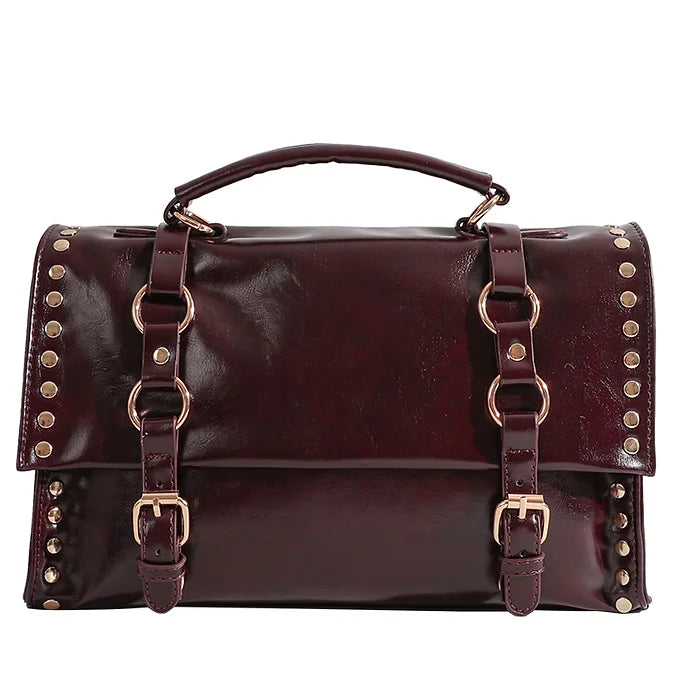 Lavish Giftz Deep Purple Functional Work Messenger Bag