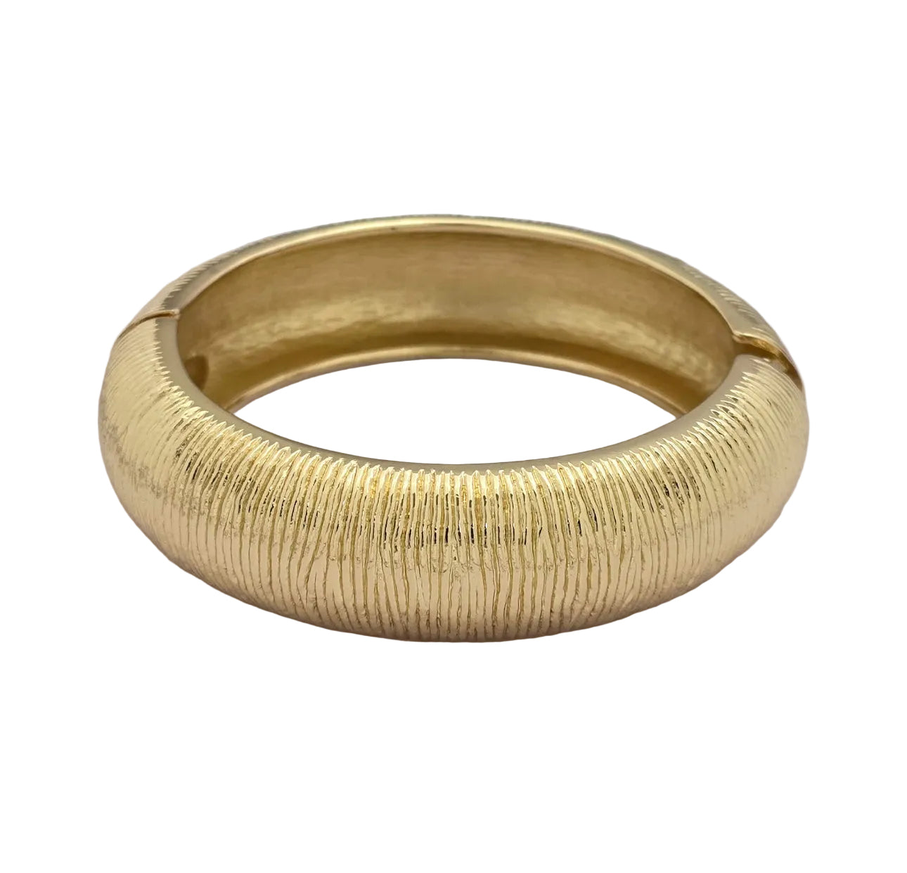 Gold-Plated Anti-Tarnish Pearl Kada Bangle