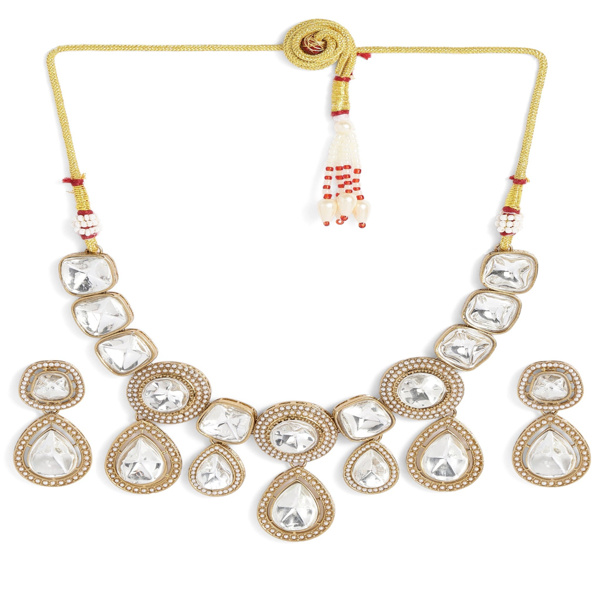 Antique Classic Statement Necklace Set