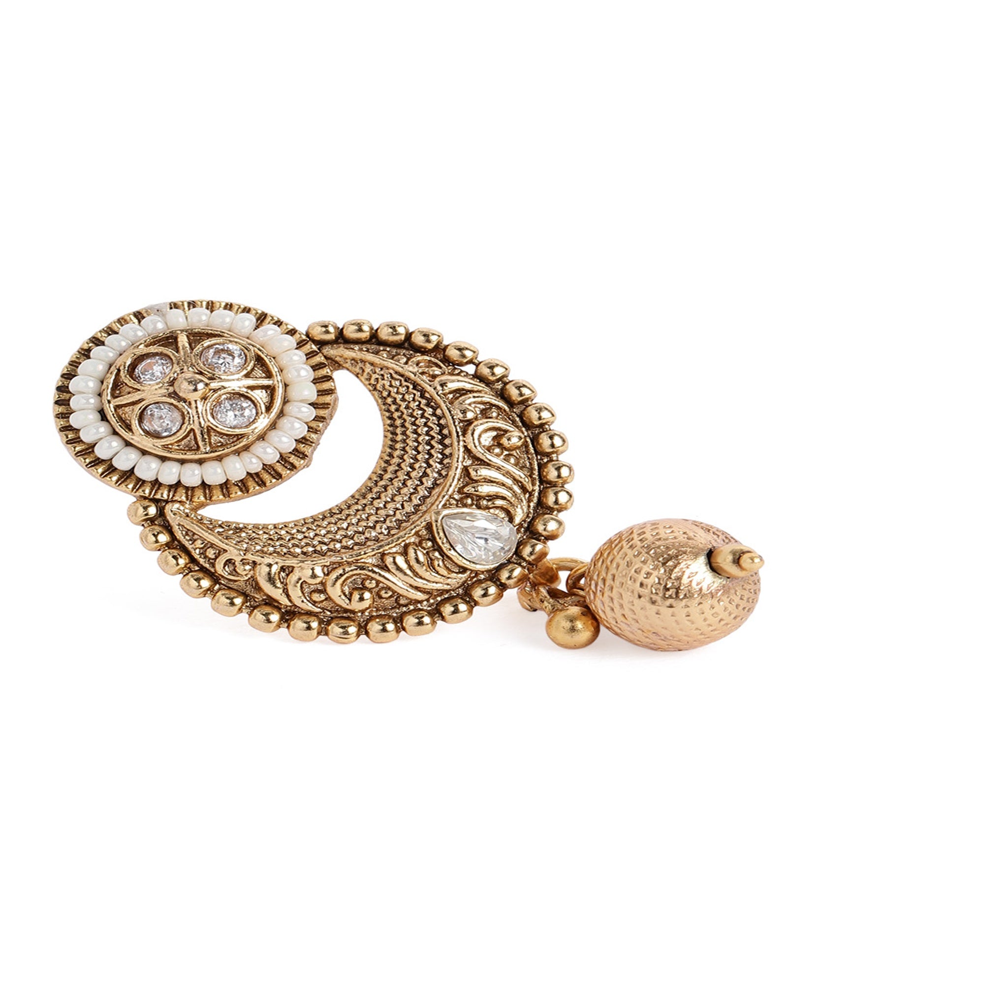 Gold Plated Antique Necklace Set