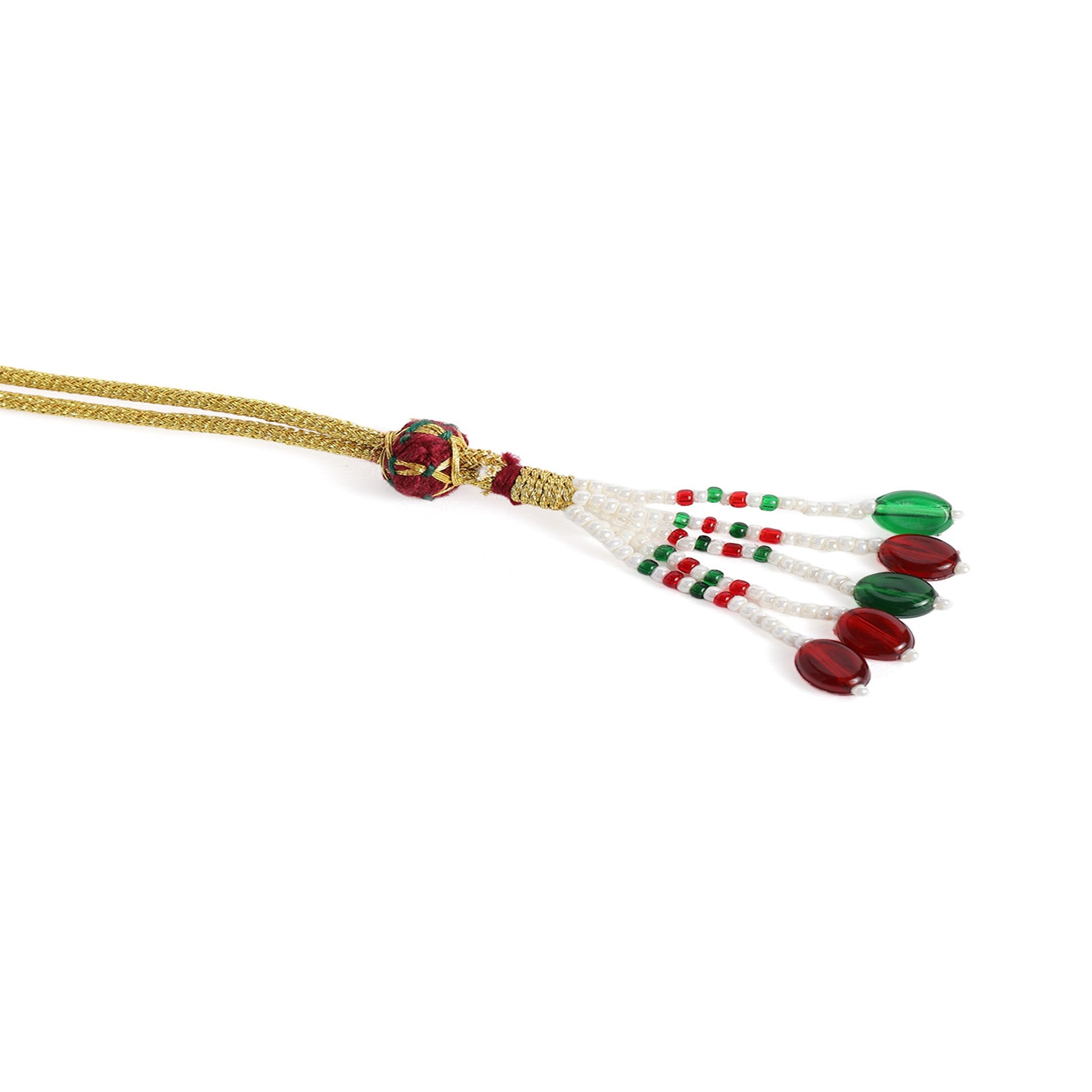 Gold Plated Antique Peacock Necklace Set