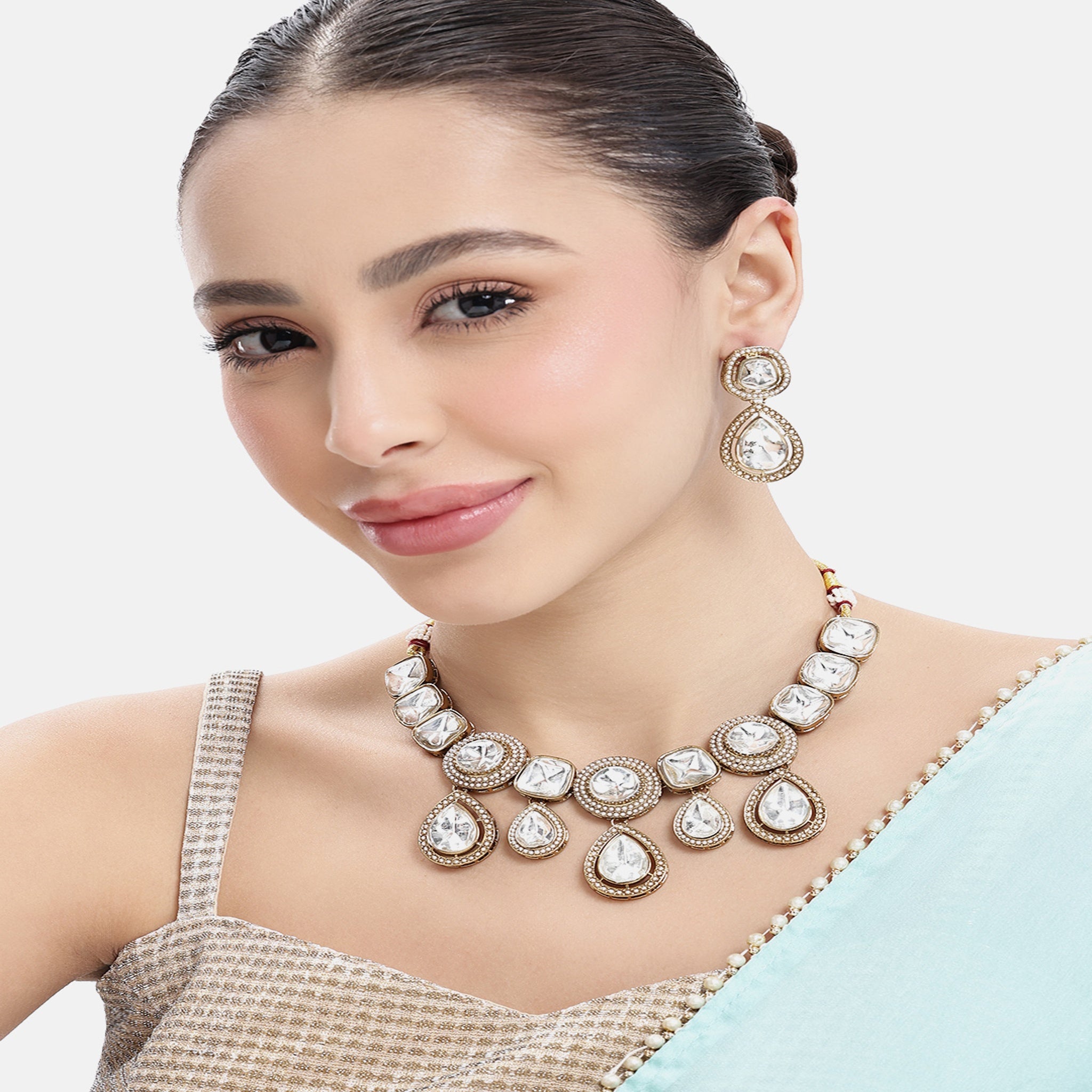 Antique Classic Statement Necklace Set
